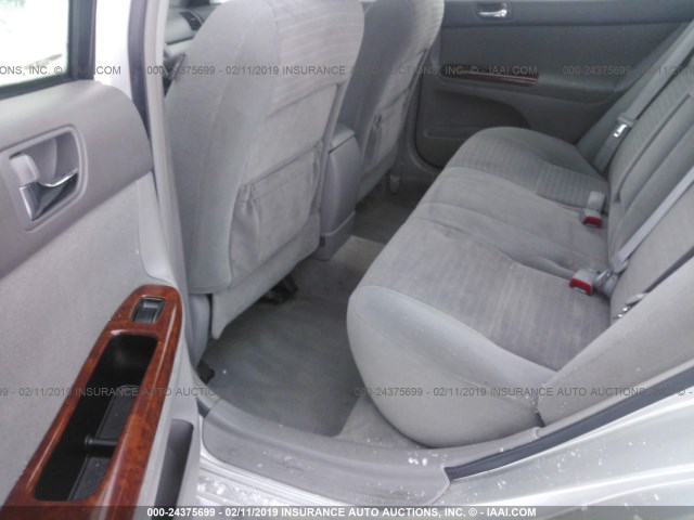4T1BF30K06U634223 - 2006 TOYOTA CAMRY LE/XLE/SE SILVER photo 8