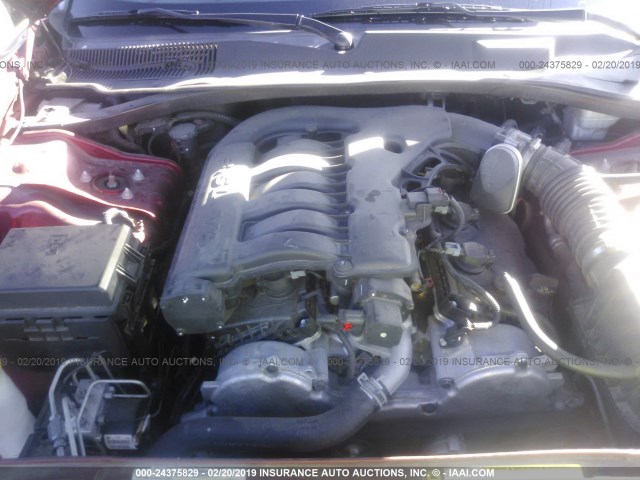 2B3KA33G48H310922 - 2008 DODGE CHARGER SXT 红色 照片 10
