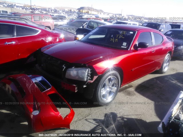 2B3KA33G48H310922 - 2008 DODGE CHARGER SXT 红色 照片 2