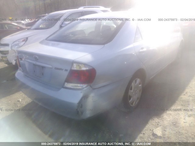 4T1BE32K95U525483 - 2005 TOYOTA CAMRY LE/XLE/SE Light Blue photo 6