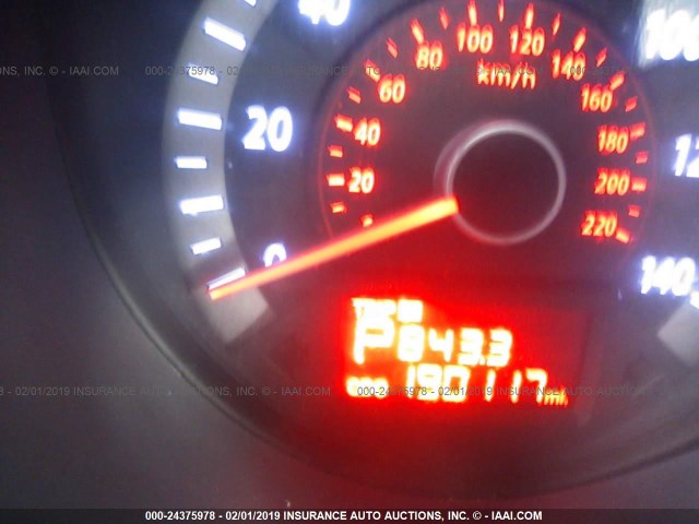 KNAFU4A22C5591118 - 2012 KIA FORTE EX 黑色 照片 7