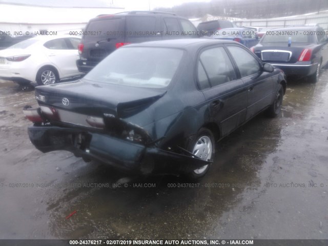 1NXBB02E9TZ490278 - 1996 TOYOTA COROLLA DX TEAL photo 4