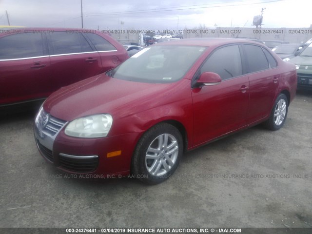 3VWHG71K67M023794 - 2007 VOLKSWAGEN JETTA 2.5 RED photo 2