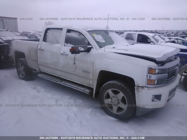 1GC1KXE88GF305727 - 2016 CHEVROLET SILVERADO K2500 HIGH COUNTRY WHITE photo 1