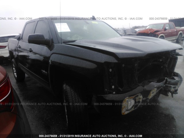 3GCUKREC9JG378219 - 2018 CHEVROLET SILVERADO K1500 LT BLACK photo 1