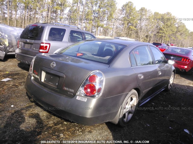 1N4BL11D36N306263 - 2006 NISSAN ALTIMA SE/SL/SE-R GRAY photo 4