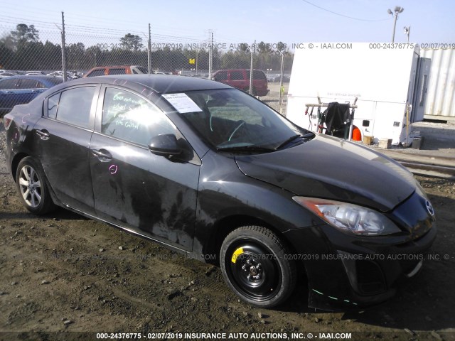 JM1BL1VF6B1365699 - 2011 MAZDA 3 I BLACK photo 1