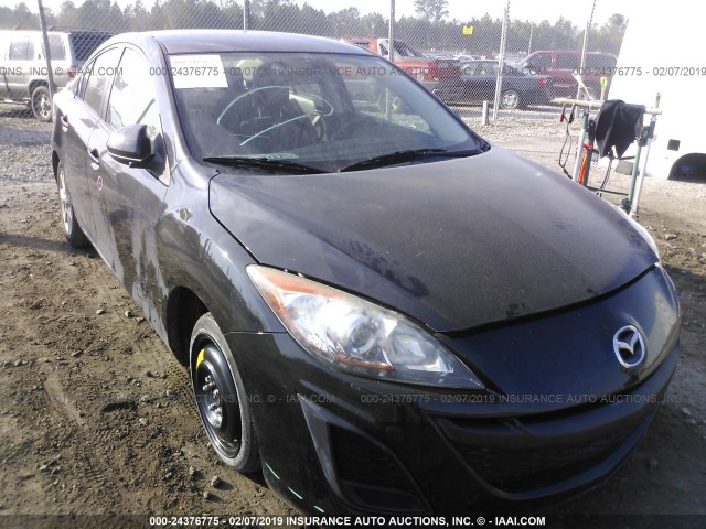 JM1BL1VF6B1365699 - 2011 MAZDA 3 I BLACK photo 6