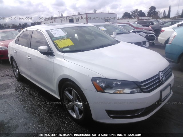 1VWBP7A36DC002570 - 2013 VOLKSWAGEN PASSAT SE BEIGE photo 1