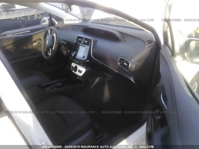JTDKARFP0J3093309 - 2018 TOYOTA PRIUS PRIME  白色 照片 5