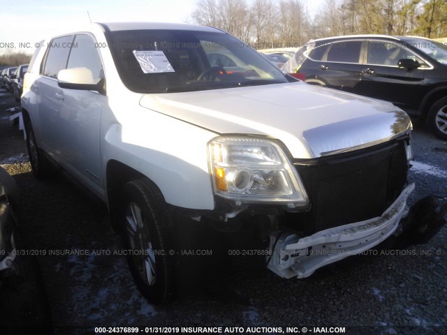 2GKALMEK4C6159455 - 2012 GMC TERRAIN SLE WHITE photo 1