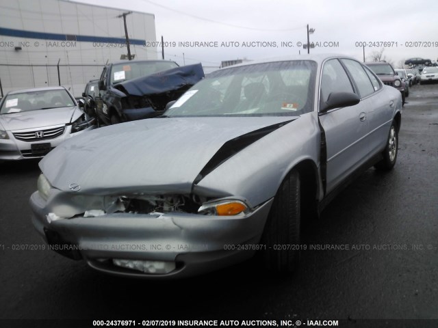 1G3WH52H4YF285622 - 2000 OLDSMOBILE INTRIGUE GX SILVER photo 2