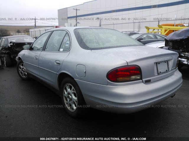 1G3WH52H4YF285622 - 2000 OLDSMOBILE INTRIGUE GX SILVER photo 3