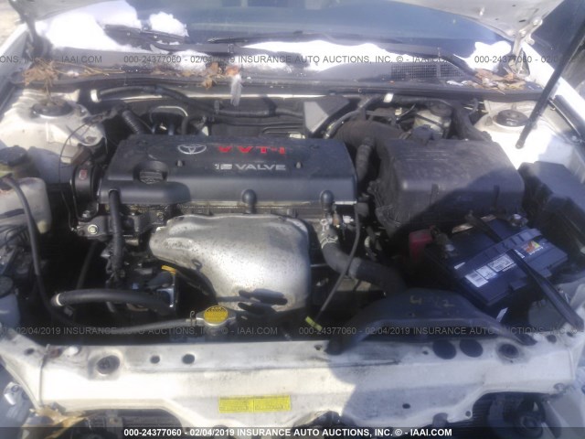 4T1BE32K33U234720 - 2003 TOYOTA CAMRY LE/XLE/SE WHITE photo 10