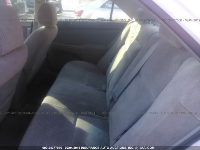 4T1BE32K33U234720 - 2003 TOYOTA CAMRY LE/XLE/SE WHITE photo 8