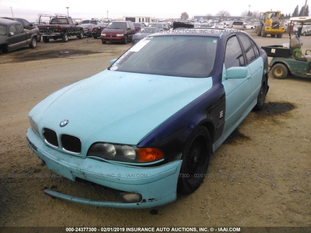 WBADD6320WBW46669 - 1998 BMW 528 I AUTOMATIC BLUE photo 2