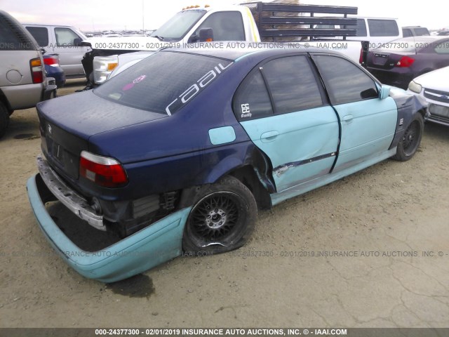 WBADD6320WBW46669 - 1998 BMW 528 I AUTOMATIC BLUE photo 6