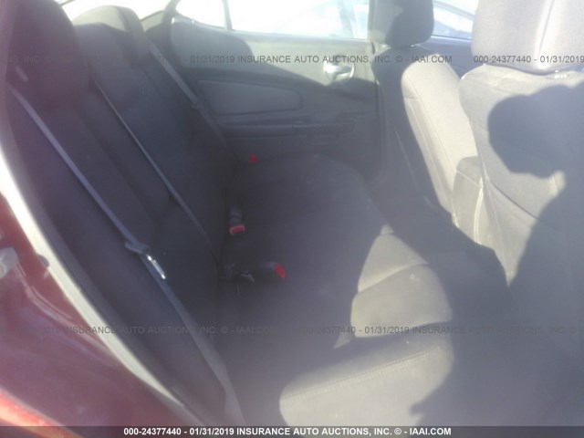 2G2WP552181140561 - 2008 PONTIAC GRAND PRIX RED photo 8