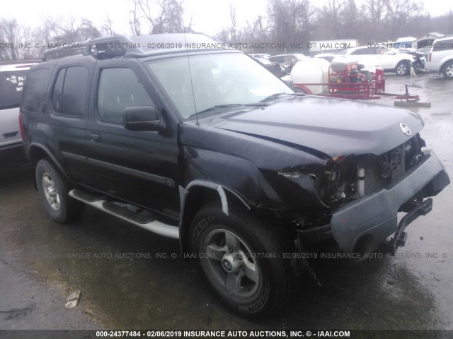 5N1ED28Y24C680807 - 2004 NISSAN XTERRA XE/SE BLACK photo 1