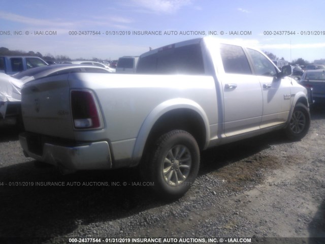 1C6RR7NM2GS200515 - 2016 RAM 1500 LARAMIE SILVER photo 4