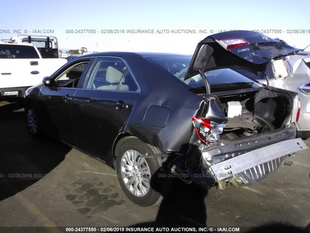 4T4BF1FK7ER392658 - 2014 TOYOTA CAMRY L/SE/LE/XLE 灰色 照片 3