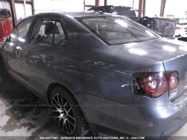 3VWRJ71K88M124925 - 2008 VOLKSWAGEN JETTA WOLFSBURG 灰色 照片 3