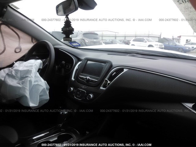 1G1ZB5ST8JF147437 - 2018 CHEVROLET MALIBU LS SILVER photo 5