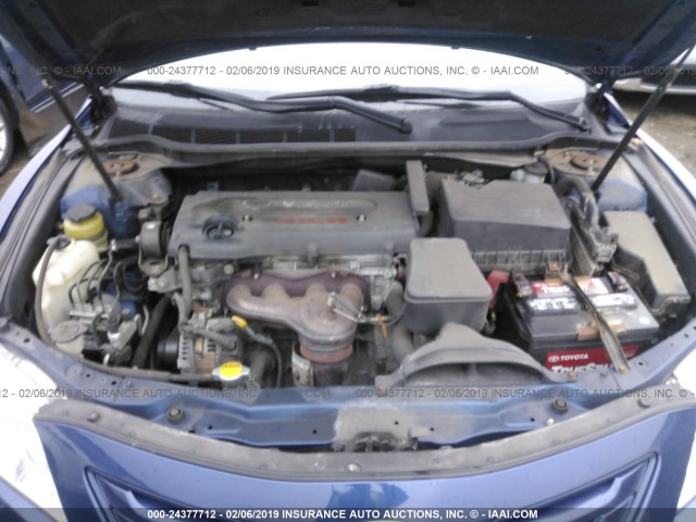 4T1BE46K69U401712 - 2009 TOYOTA CAMRY SE/LE/XLE 蓝色 照片 10