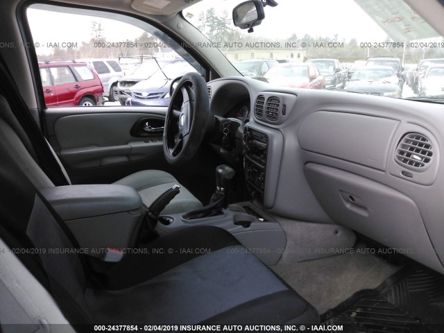 1GNDT13S272306229 - 2007 CHEVROLET TRAILBLAZER LS/LT TAN photo 5