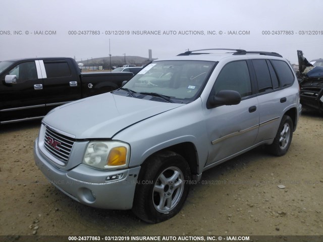 1GKDS13S372178065 - 2007 GMC ENVOY SILVER photo 2