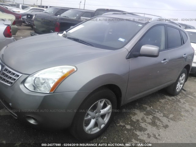 JN8AS5MT9AW008374 - 2010 NISSAN ROGUE S/SL/KROM GRAY photo 2