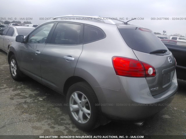 JN8AS5MT9AW008374 - 2010 NISSAN ROGUE S/SL/KROM GRAY photo 3