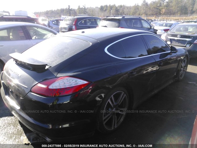 WP0AB2A76BL060047 - 2011 PORSCHE PANAMERA S/4 BLACK photo 4