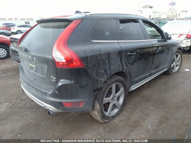 YV4902DZ4D2380706 - 2013 VOLVO XC60 T6 BLACK photo 4