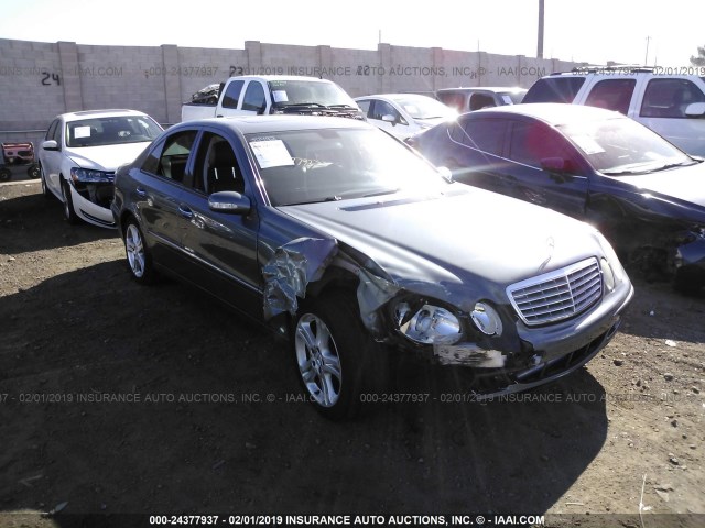 WDBUF56J86A974002 - 2006 MERCEDES-BENZ E 350 GRAY photo 1