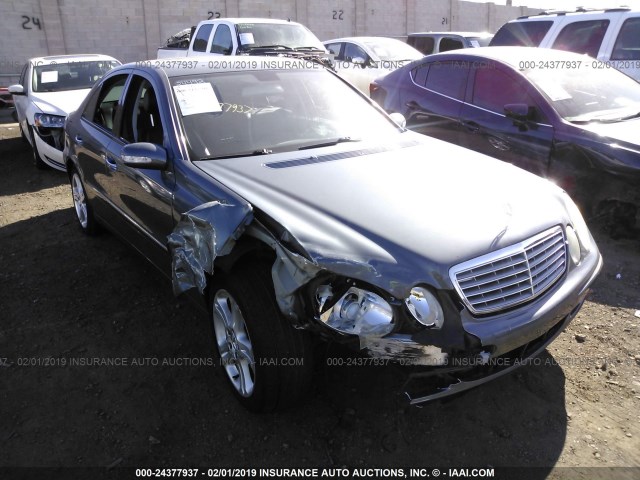 WDBUF56J86A974002 - 2006 MERCEDES-BENZ E 350 GRAY photo 6