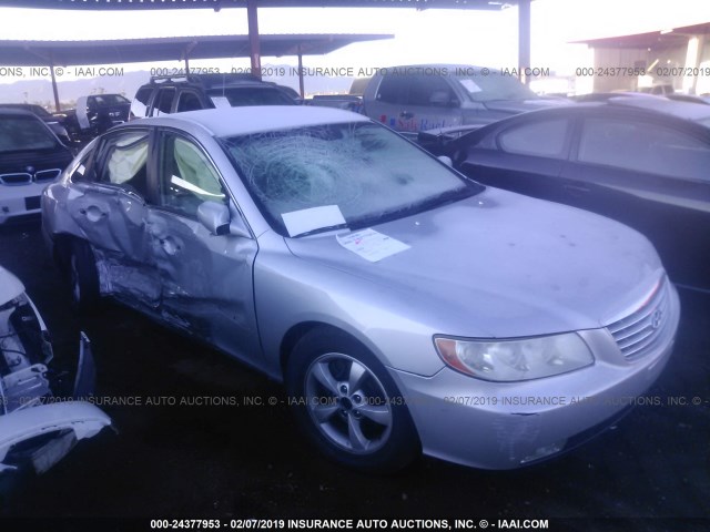 KMHFC46F66A071299 - 2006 HYUNDAI AZERA SE/LIMITED SILVER photo 1