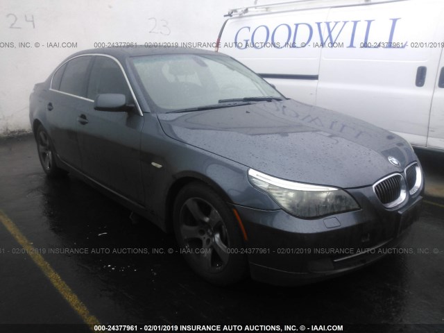 WBANW13578CZ73661 - 2008 BMW 535 I GRAY photo 1