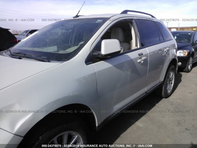 2FMDK48C27BA99569 - 2007 FORD EDGE SEL SILVER photo 6