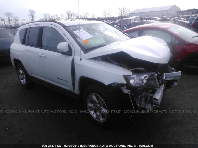 1C4NJCEA6GD665848 - 2016 JEEP COMPASS LATITUDE WHITE photo 1