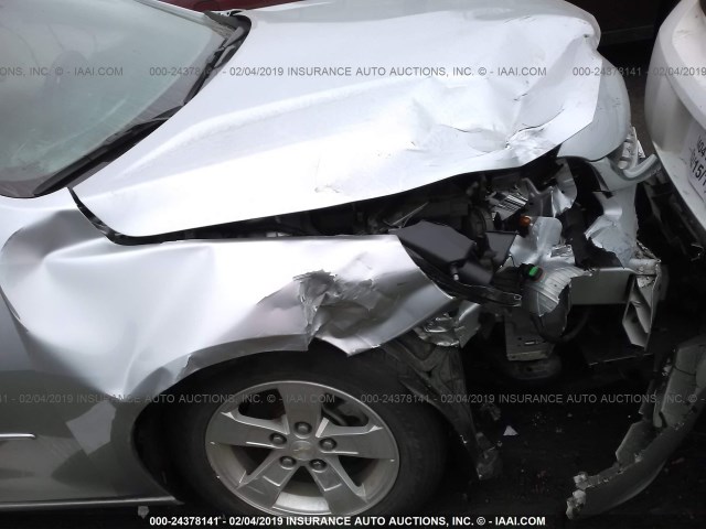 1G11B5SL7EF267474 - 2014 CHEVROLET MALIBU LS SILVER photo 6