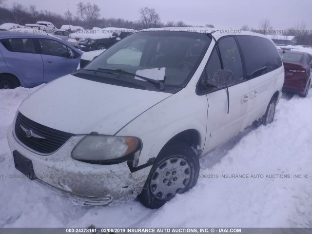 2C4GP44R24R591499 - 2004 CHRYSLER TOWN & COUNTRY LX WHITE photo 2