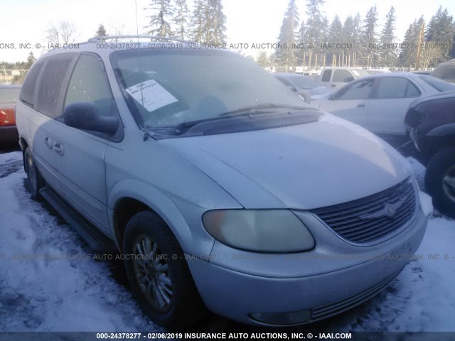 2C4GP54L14R509599 - 2004 CHRYSLER TOWN & COUNTRY TOURING SILVER photo 1