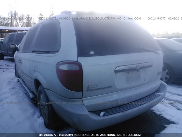 2C4GP54L14R509599 - 2004 CHRYSLER TOWN & COUNTRY TOURING SILVER photo 3