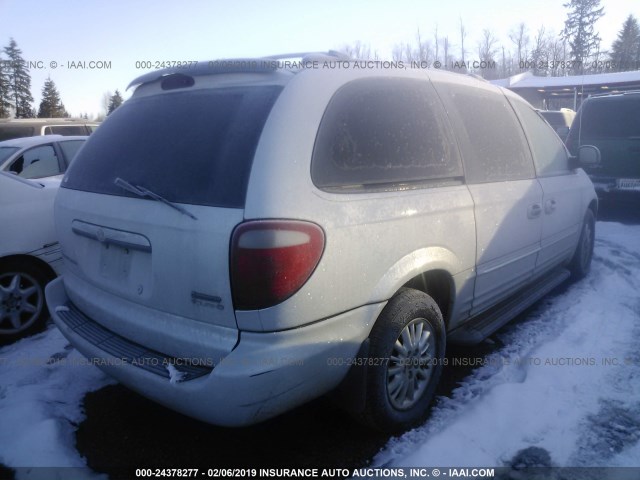 2C4GP54L14R509599 - 2004 CHRYSLER TOWN & COUNTRY TOURING SILVER photo 4