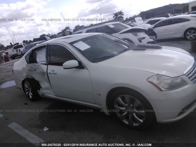 JNKAY01E97M308079 - 2007 INFINITI M35 SPORT WHITE photo 6