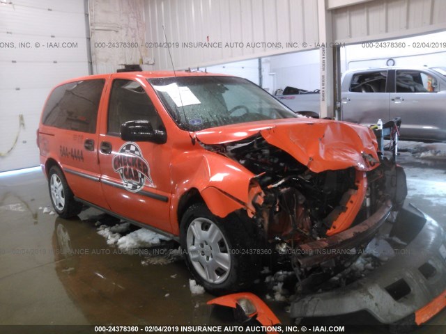 1GNDU23W58D182548 - 2008 CHEVROLET UPLANDER LS ORANGE photo 1