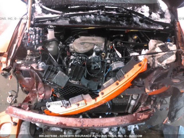 1GNDU23W58D182548 - 2008 CHEVROLET UPLANDER LS ORANGE photo 10