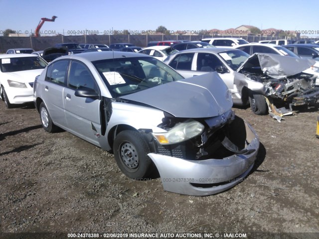 1G8AG52F63Z105795 - 2003 SATURN ION LEVEL 1 SILVER photo 1