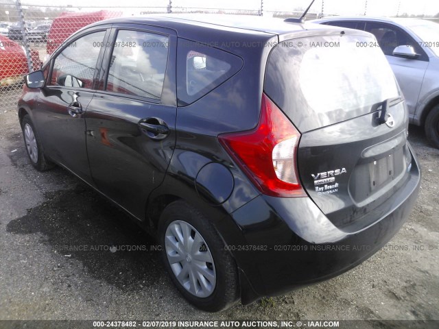 3N1CE2CP8GL394155 - 2016 NISSAN VERSA NOTE S/S PLUS/SV/SL/SR BLACK photo 3